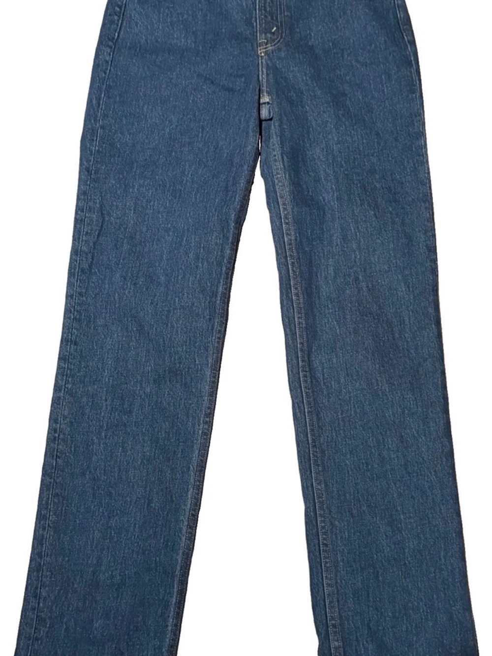 Abercrombie & Fitch 90s Straight Jeans Womens 27  Blue High Rise  NWT